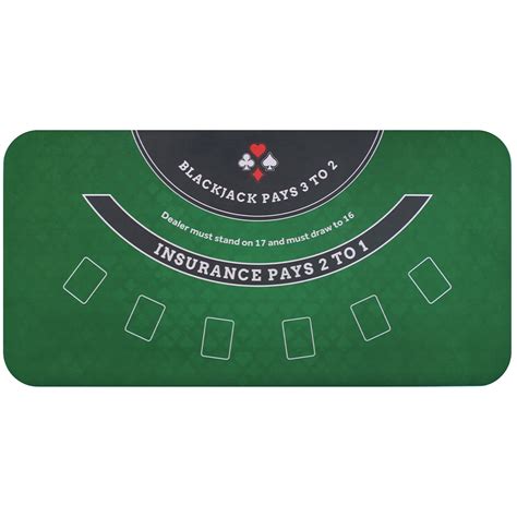blackjack table topper.